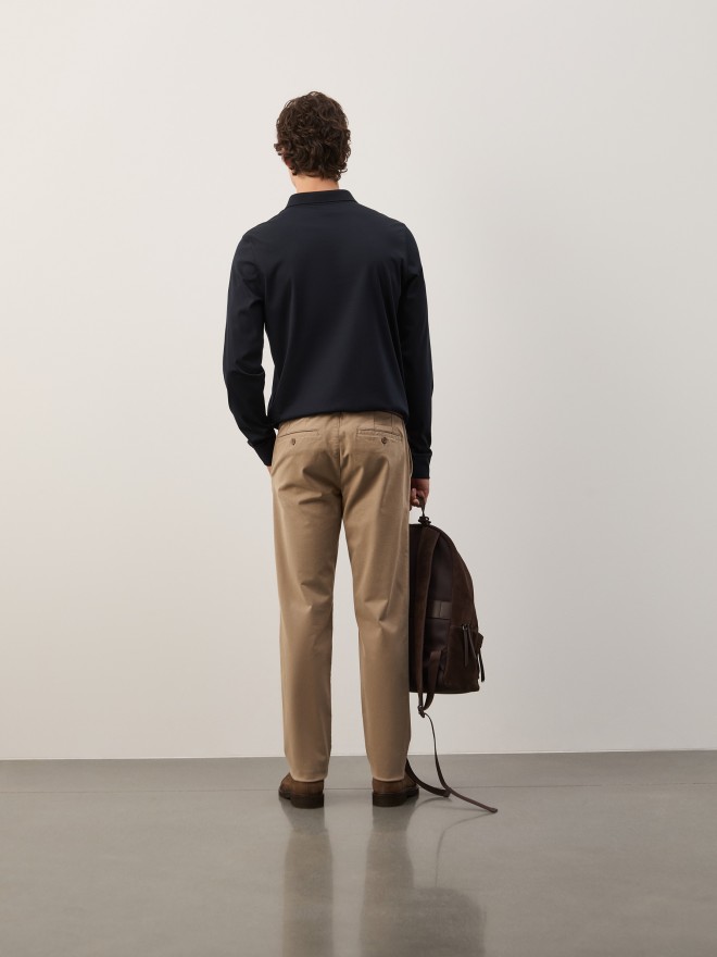 Calças chino tapered fit Calças chino tapered fit