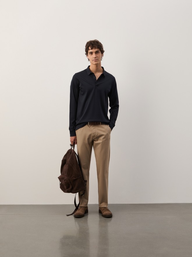 Calças chino tapered fit Calças chino tapered fit