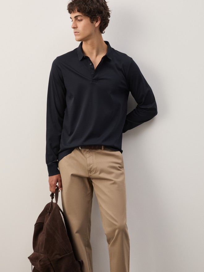 Calças chino tapered fit Calças chino tapered fit