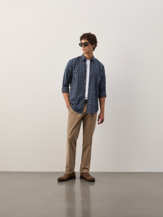 Regular fit plaid shirt Regular fit plaid shirt