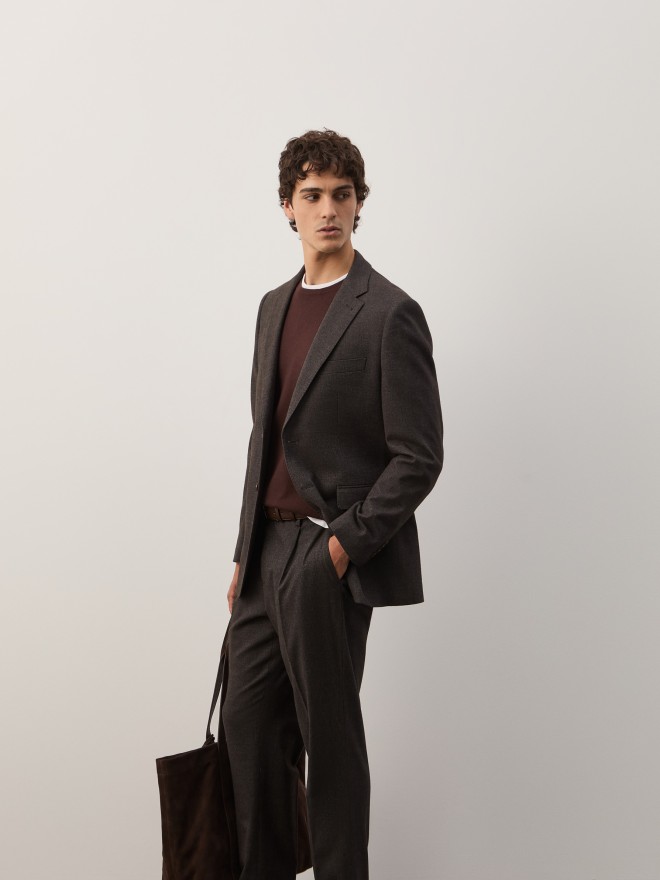 Blazer de corte regular Blazer de corte regular