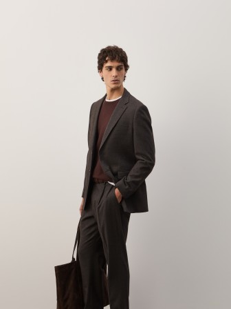 Blazer de corte regular Blazer de corte regular