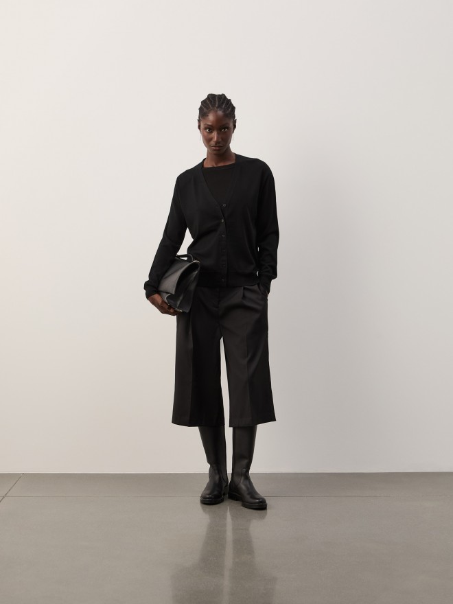 Woolen knit jacket Woolen knit jacket