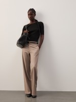 Classic creased trousers