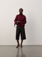 High-neck sweater with wool lining High-neck sweater with wool lining