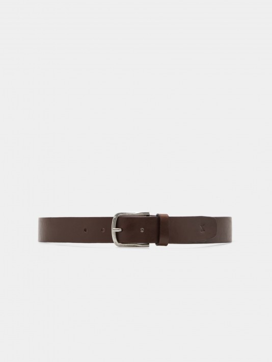 Leather belt