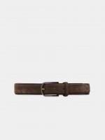 Leather belt