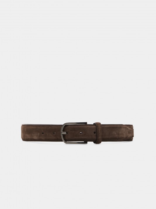 Leather belt