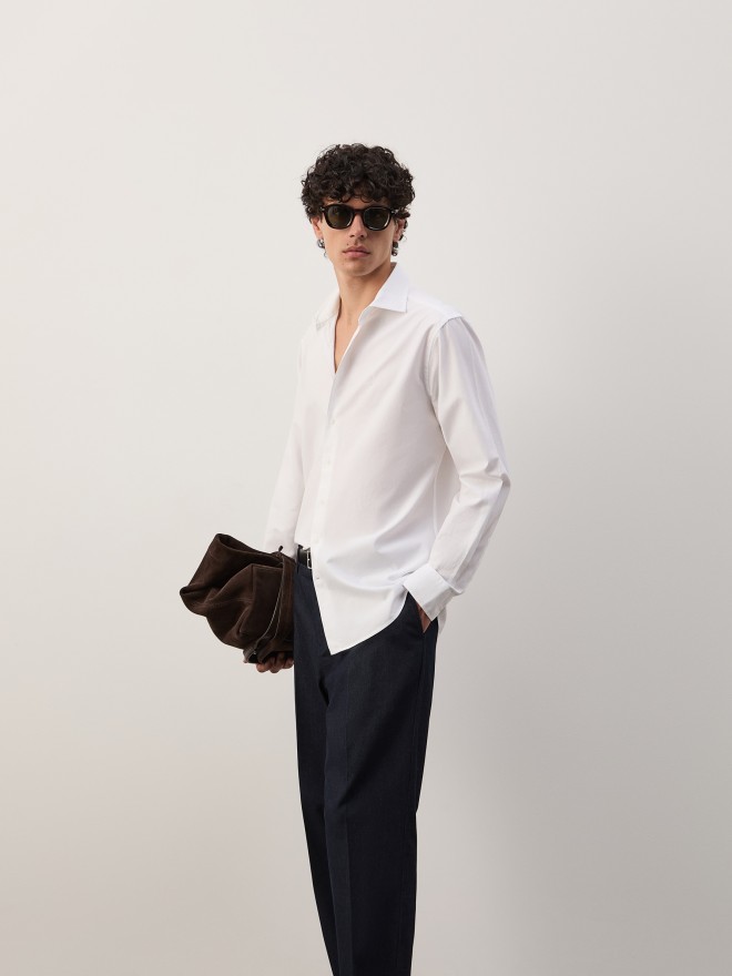 Regular fit striped shirt Regular fit striped shirt