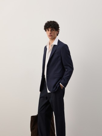 Blazer clássico slim fit Blazer clássico slim fit