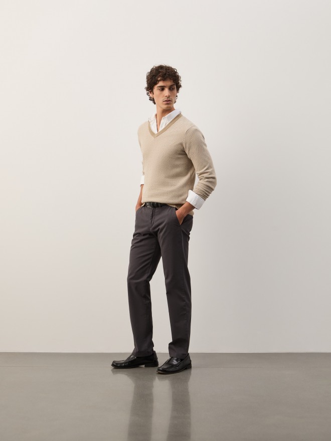 Regular fit chino trousers Regular fit chino trousers
