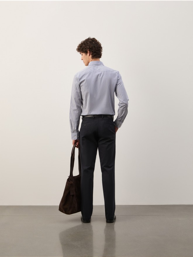 Regular fit chino trousers