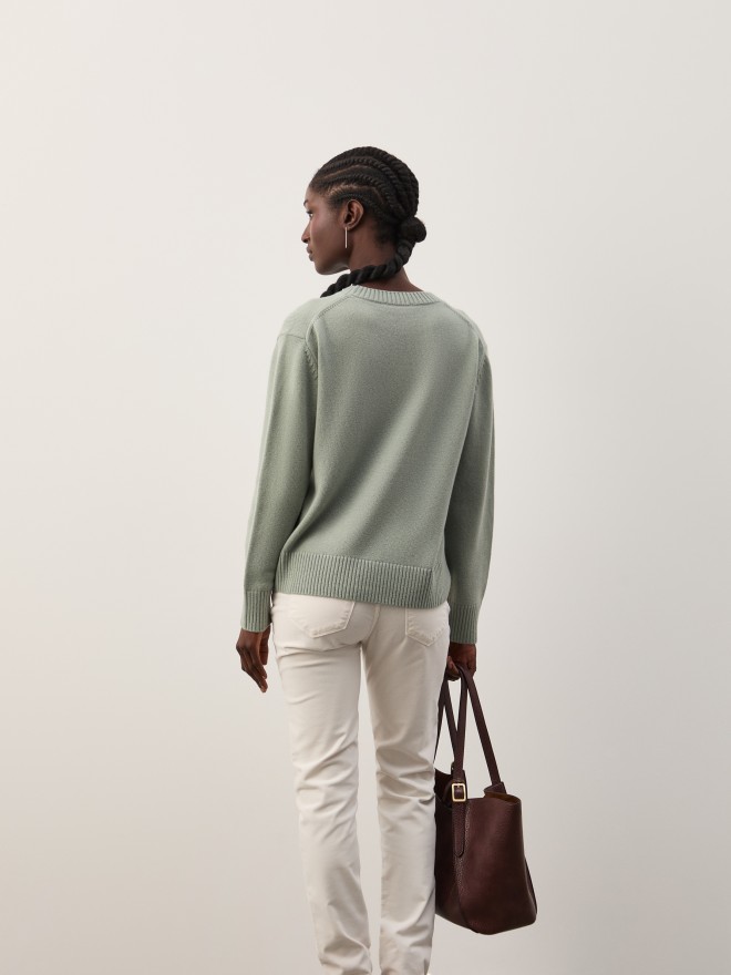 Wool-blend knitted jumper Wool-blend knitted jumper