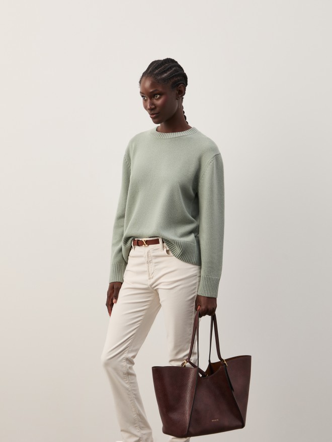 Wool-blend knitted jumper Wool-blend knitted jumper