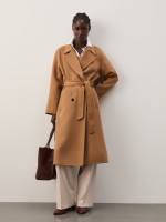 Long coat with wool Long coat with wool
