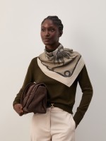 Silk scarf with silk Silk scarf with silk