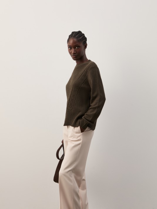 Camisola estruturada em l�