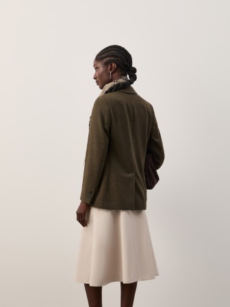 Classic blazer with wool Classic blazer with wool