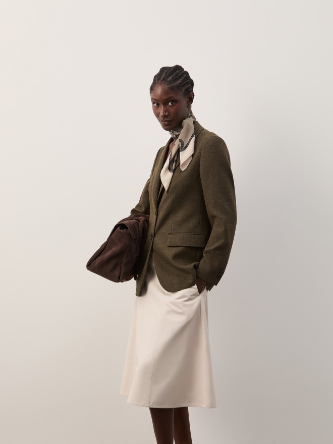 Classic blazer with wool Classic blazer with wool