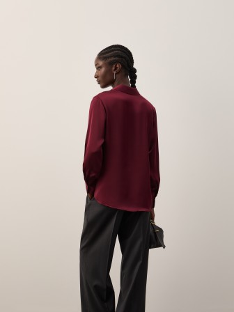Satin fluid shirt Satin fluid shirt