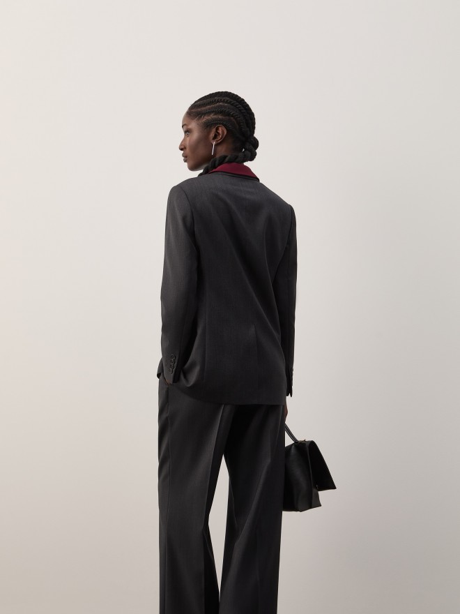 Double-breasted wool blazer Double-breasted wool blazer