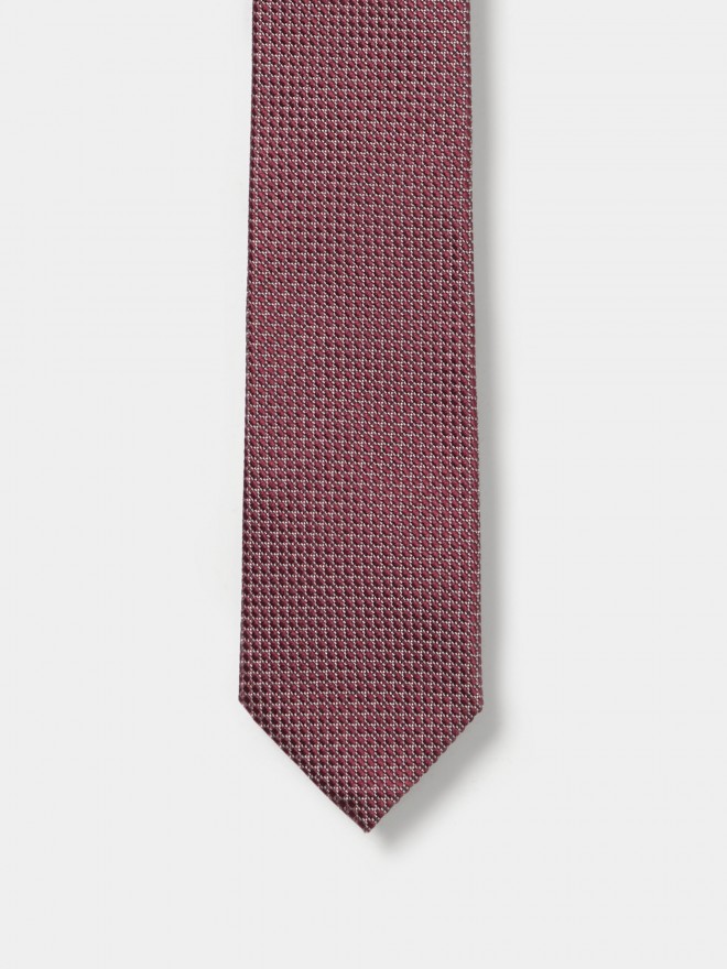 Checkered silk tie Checkered silk tie