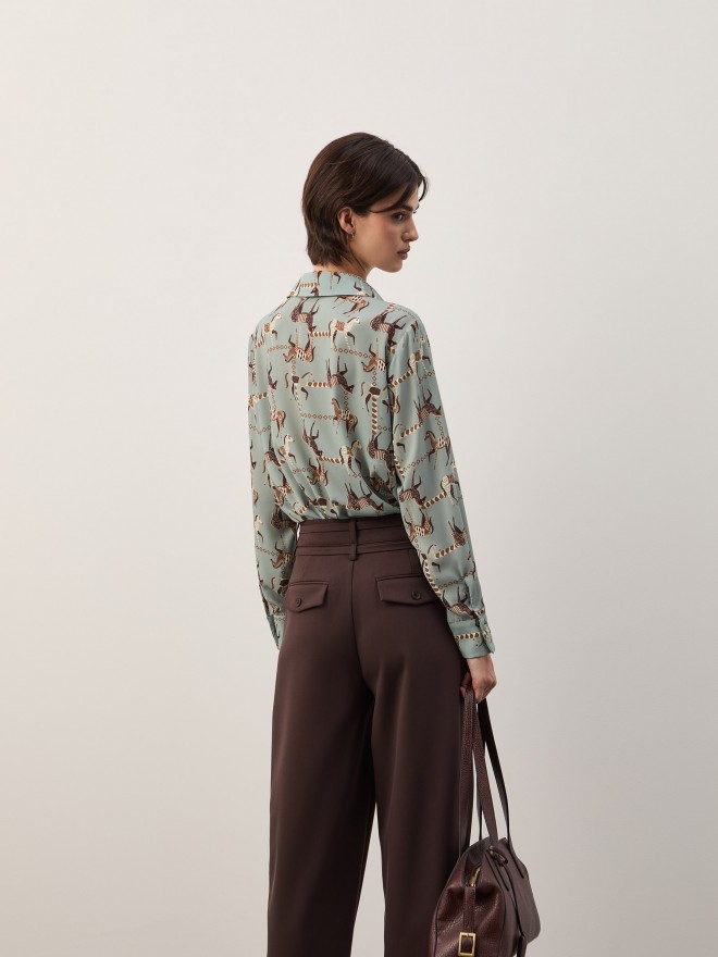 Camisa estampada