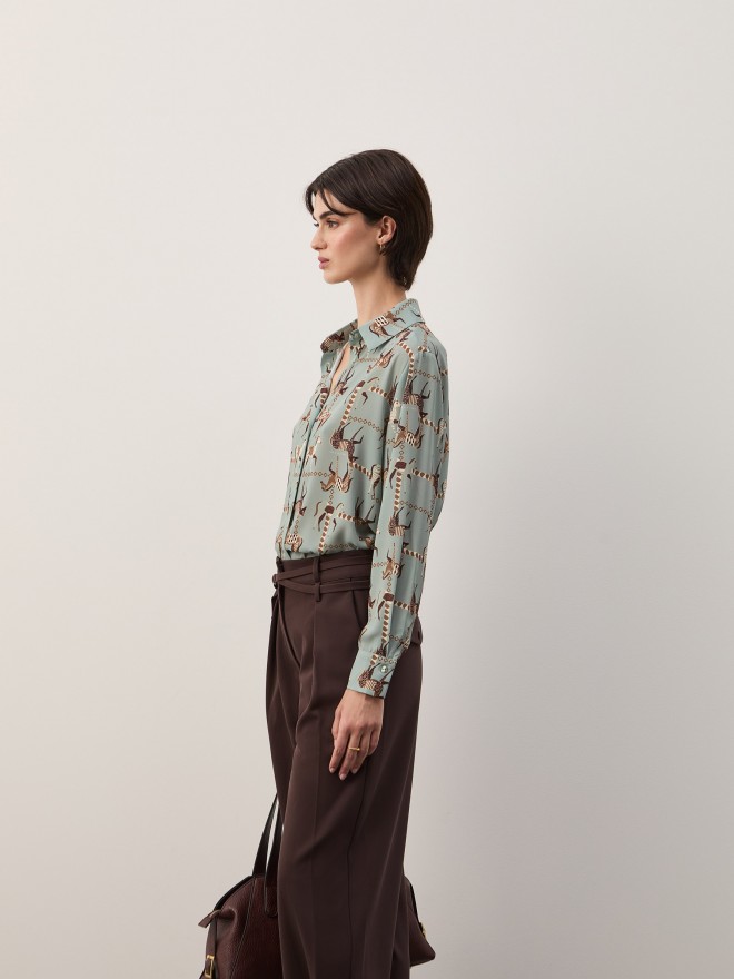 Camisa estampada