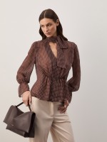 Flowy blouse with a bow Flowy blouse with a bow