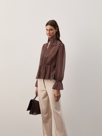 Flowy blouse with a bow Flowy blouse with a bow