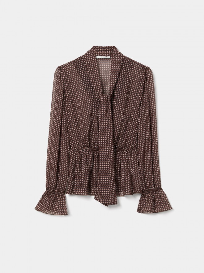 Flowy blouse with a bow Flowy blouse with a bow