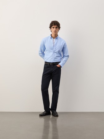 Regular fit denim trousers Regular fit denim trousers