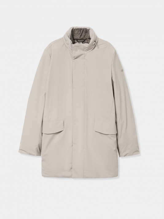 Parka acolchoada com capuz