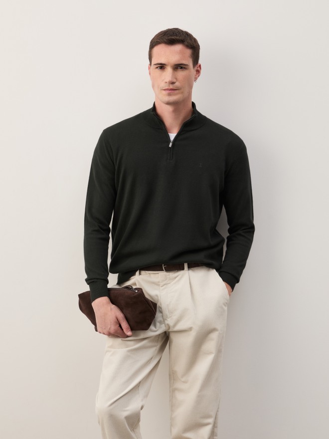 Suéter con tapeta Suéter con tapeta