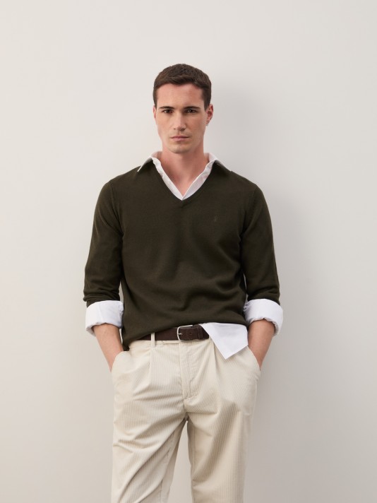 Camisola de malha com l�