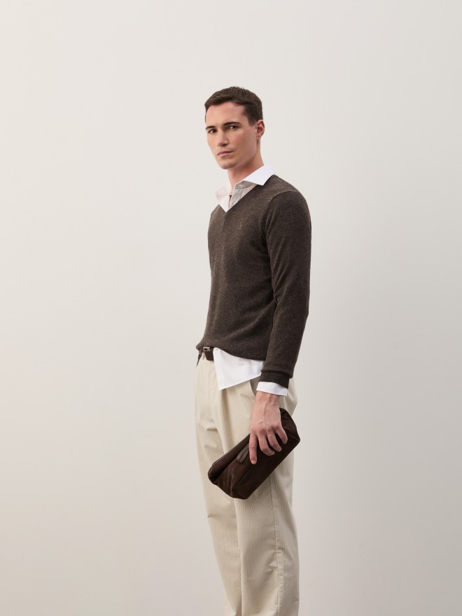 Camisola de malha com lã Camisola de malha com lã