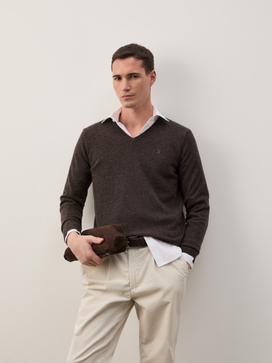 Camisola de malha com l�