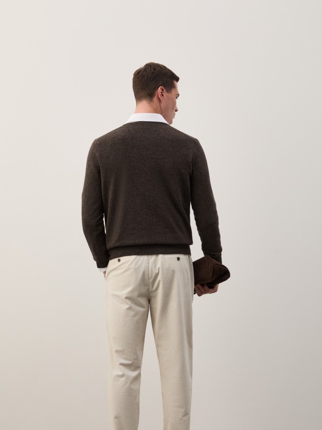 Camisola de malha com lã Camisola de malha com lã