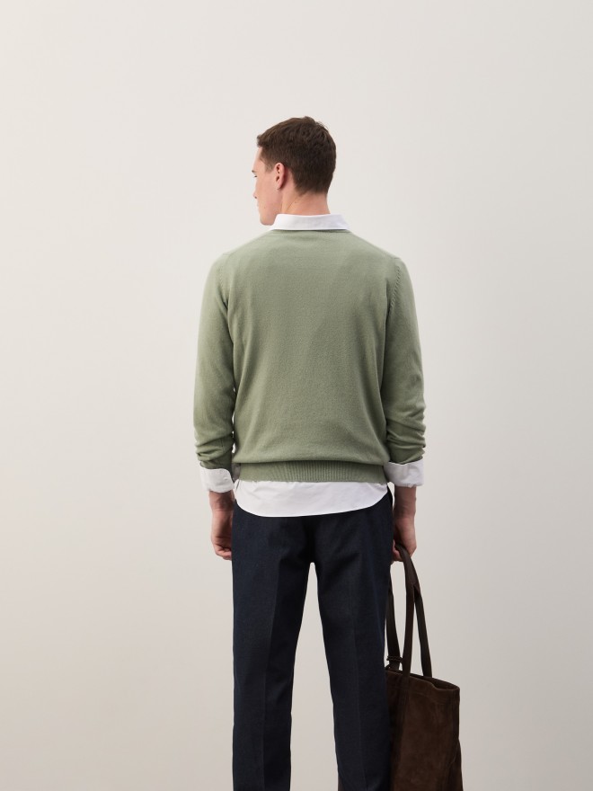 Camisola de malha com lã Camisola de malha com lã