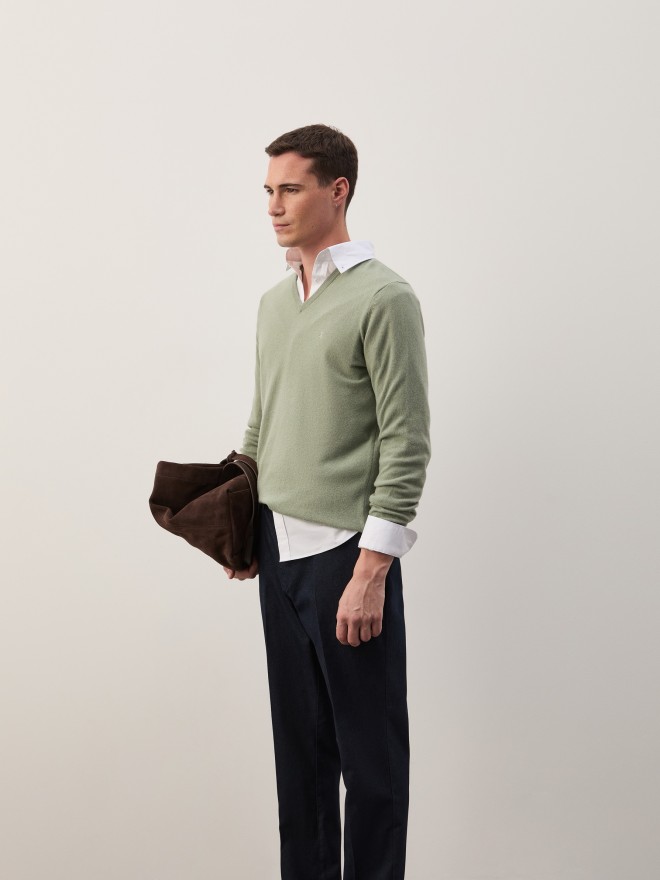 Camisola de malha com lã Camisola de malha com lã