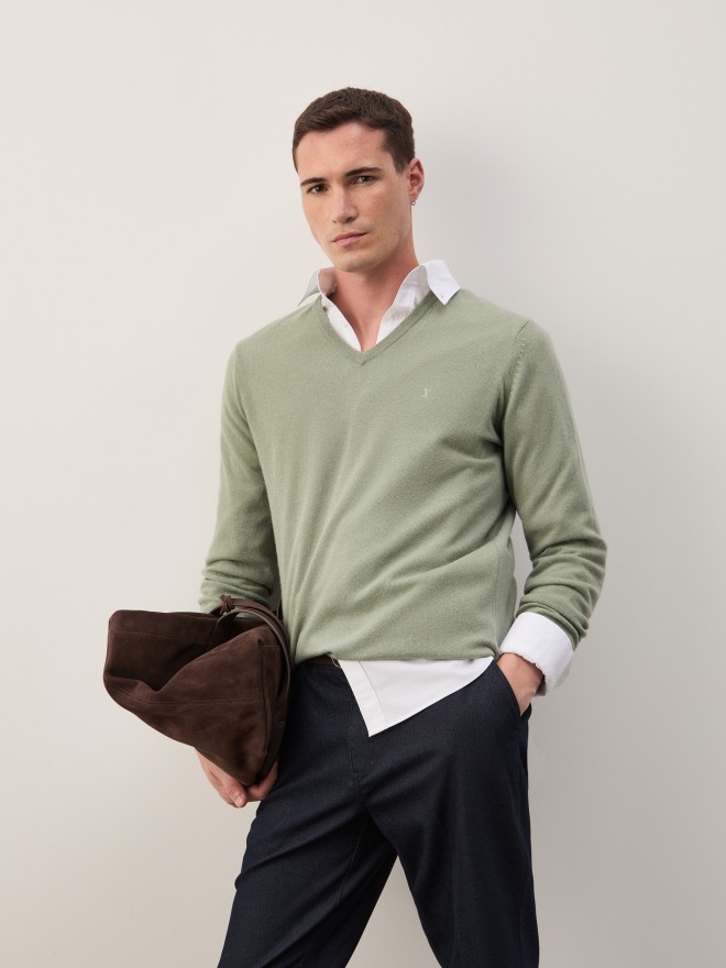 Camisola de malha com lã Camisola de malha com lã