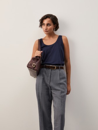 Calças chino regular fit Calças chino regular fit
