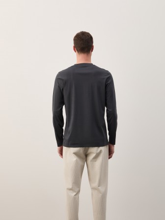 Camisola básica de toque suave Camisola básica de toque suave
