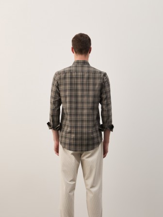 Slim fit plaid shirt Slim fit plaid shirt
