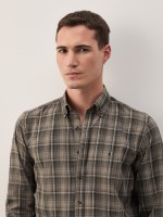 Slim fit plaid shirt Slim fit plaid shirt