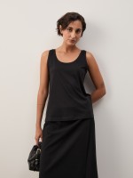Top em liocel e algodão Top em liocel e algodão