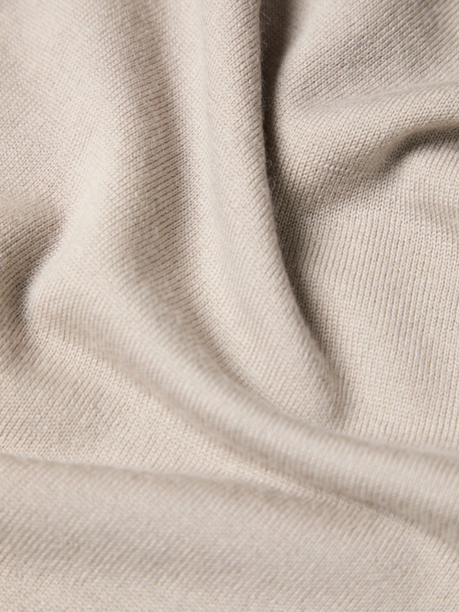 Jersey cuello pico en lana